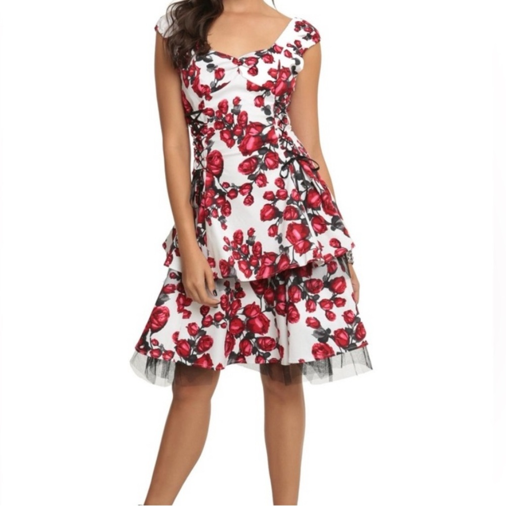 Rose Corset Goth Lolita Dress
